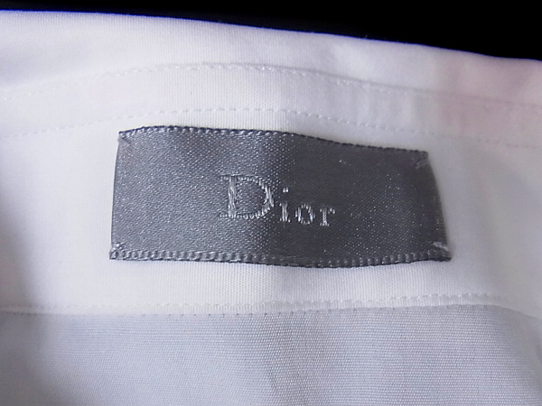 実際に弊社で買取させて頂いたDIOR HOMME/ディオールオム 長袖/無地 ミリタリーシャツ 38の画像 2枚目