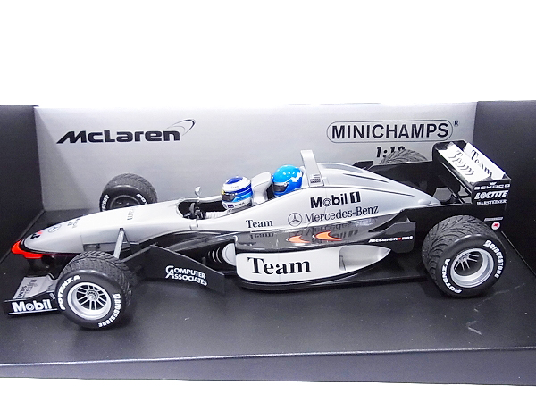 実際に弊社で買取させて頂いたMINICHAMPS マクラーレンMP4-98T Mika&Erja Hakkinen 2000 1/18の画像 1枚目