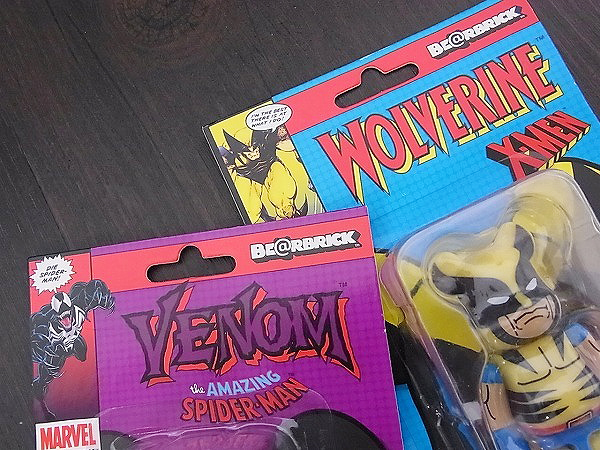 実際に弊社で買取させて頂いた[未使用]ベアブリック メディコムトイ VENOM/WOLVERINE/2点SETの画像 7枚目