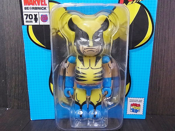 実際に弊社で買取させて頂いた[未使用]ベアブリック メディコムトイ VENOM/WOLVERINE/2点SETの画像 4枚目