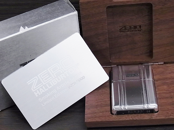 実際に弊社で買取させて頂いたZIPPO/ジッポー ZERO HALLIBURTON/ゼロハリバートン 2006年製の画像 9枚目