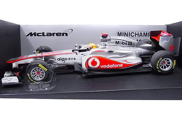 実際に弊社で買取させて頂いたMINICHAMPS Mclaren Mercedes MP4-26P L.ハミルトン 2011 1/18の画像 1枚目