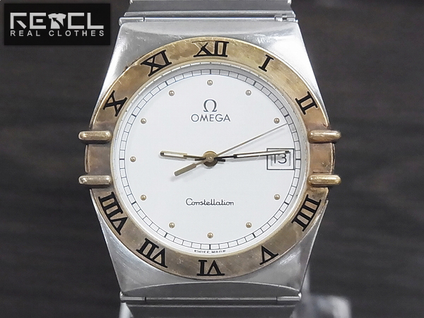 実際に弊社で買取させて頂いた[ジャンク品]OMEGA/オメガ Constellation クォーツ レディース