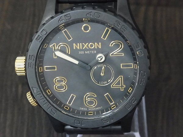 NIXON/ニクソン THE 51-30 ダイバーズウォッチ 黒金/A0571041の買取