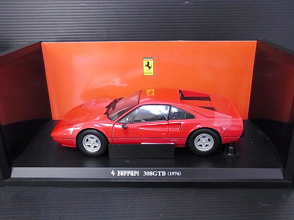 実際に弊社で買取させて頂いたHot Wheels FERRARI/フェラーリ 308GTB 1976 レッド 1/18の画像 1枚目