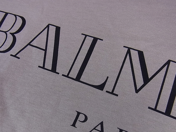 実際に弊社で買取させて頂いたBALMAIN Paris/バルマンパリ 丸首/ロゴ入り半袖Tシャツ XSの画像 7枚目