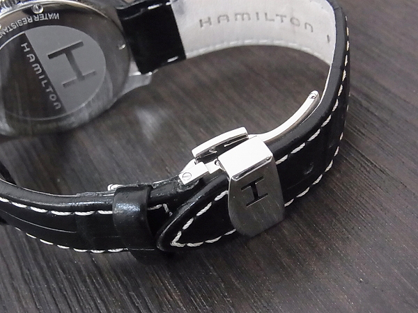 実際に弊社で買取させて頂いたHAMILTON/ハミルトン SS ジャズマスター H324110 クォーツの画像 4枚目