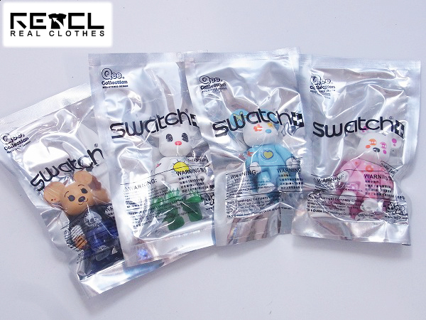 実際に弊社で買取させて頂いた[未開封]SWATCH/スウォッチ TOY2R 2004 フィギュア 4点セット