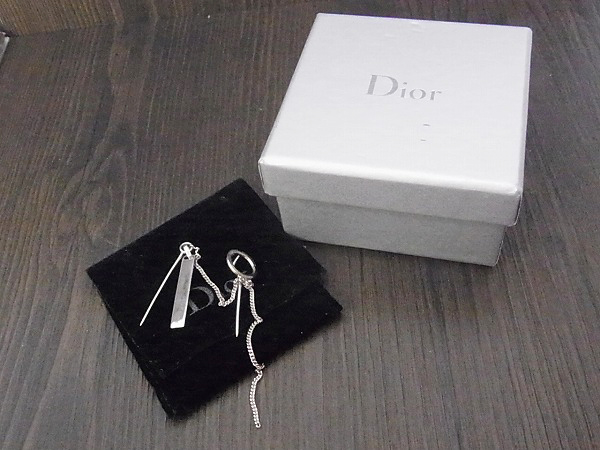 実際に弊社で買取させて頂いたDior Homme/ディオールオム リングプレートダブルブローチSV925の画像 5枚目