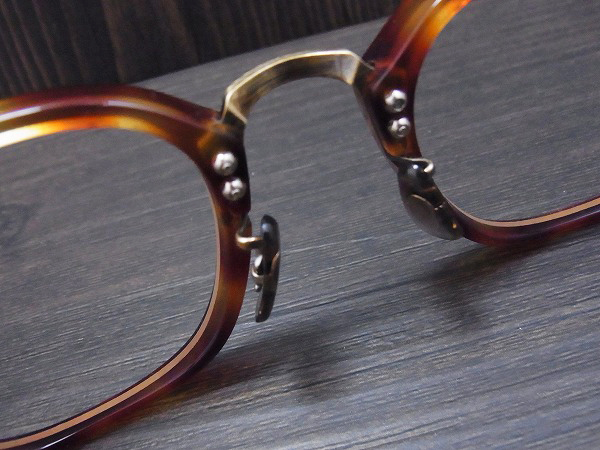 実際に弊社で買取させて頂いたOLIVER PEOPLES/オリバーピープルズ 眼鏡フレーム chessman LBRの画像 3枚目