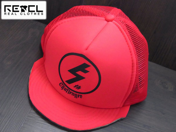 実際に弊社で買取させて頂いたCHALLENGER/チャレンジャー ツバ切り 5th ANNIVERSARY MESH CAP