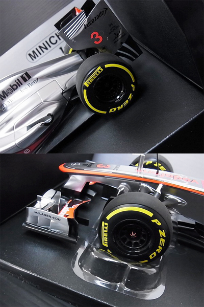 実際に弊社で買取させて頂いたMINICHAMPS Mclaren Mercedes MP4-27 J.バトン 2012 1/18の画像 4枚目