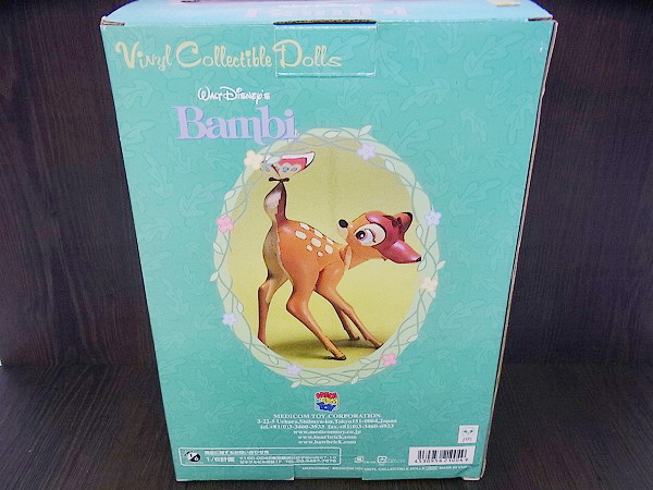 実際に弊社で買取させて頂いたメディコムトイ VCD ディズニー BAMBI/バンビ フィギュア 1/6の画像 7枚目