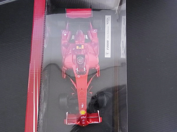 実際に弊社で買取させて頂いた未使用 Hot Wheels FERRARI F2008 K.Raikkonen/ライコネン 1/18の画像 2枚目