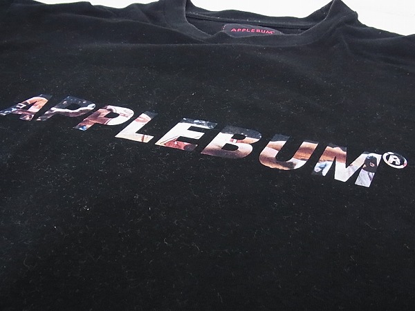 実際に弊社で買取させて頂いたAPPLEBUM/アップルバム プリントTシャツ/七分丈/M 2点セットの画像 4枚目