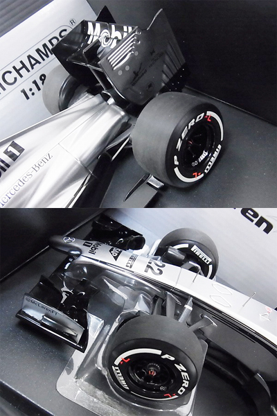 実際に弊社で買取させて頂いたMINICHAMPS McLarenMercedes MP4-29 J.Button/バトン 2014 1/18の画像 4枚目