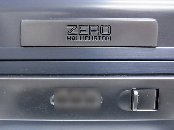 実際に弊社で買取させて頂いたZERO HALLIBURTON/ゼロハリバートン アタッシュケース 灰の画像 4枚目