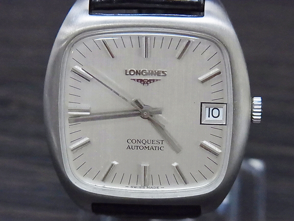 実際に弊社で買取させて頂いたLONGINES CONQUEST/ロンジン コンクエスト 腕時計 AUTOMATICの画像 1枚目
