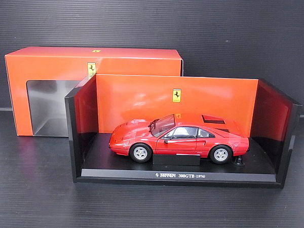 実際に弊社で買取させて頂いたHot Wheels FERRARI/フェラーリ 308GTB 1976 レッド 1/18の画像 7枚目