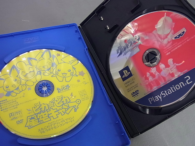 実際に弊社で買取させて頂いた【処分/10点↑】DVD/ビデオ/PS2ソフト ポケモン/ウルトラマン他の画像 3枚目