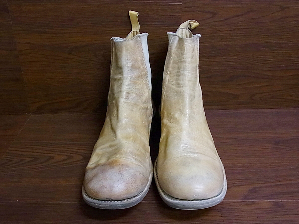 実際に弊社で買取させて頂いたGUIDI/グイディ レザー SIDE GOA BOOTS/サイ ドゴア ブーツ/41の画像 1枚目