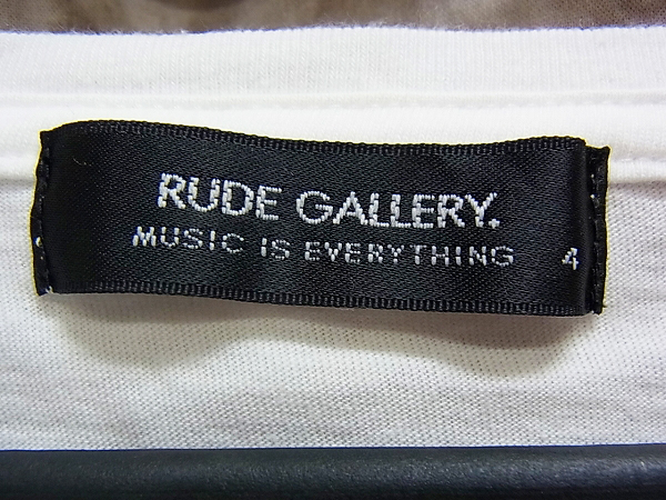 実際に弊社で買取させて頂いたRUDE GALLERY/ルードギャラリー15SS DEADMANS BLUES Tシャツ/4の画像 3枚目