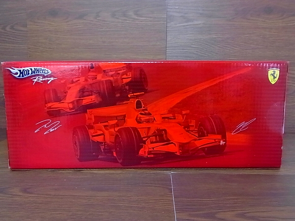 実際に弊社で買取させて頂いた【未使用】ホットウィール F2008 F.マッサ フェラーリ 1/18の画像 4枚目