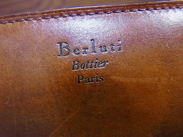 実際に弊社で買取させて頂いたBerluti/ベルルッティ カリグラフィー 名刺入れ/カードケースの画像 5枚目