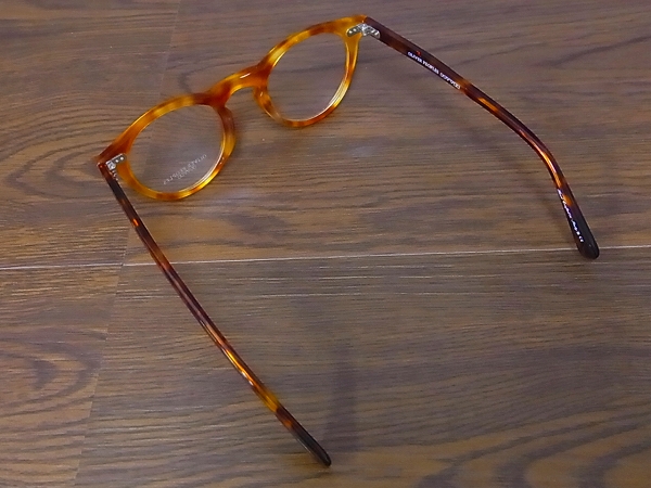 実際に弊社で買取させて頂いたOLIVER PEOPLES Gregory Peck めがね 茶×橙 OV5186-1483の画像 2枚目