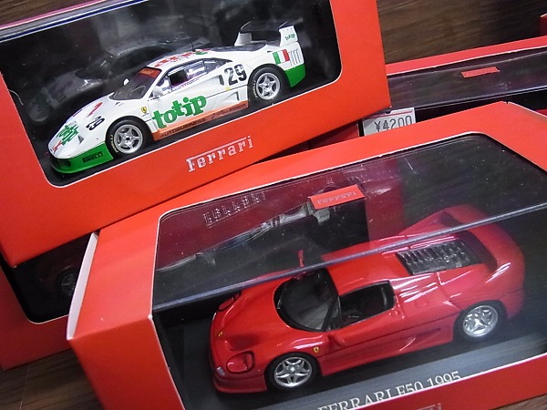 実際に弊社で買取させて頂いたMINICHAMPS/ミニチャンプス フェラーリ F355/F40/BB512 8点SETの画像 2枚目