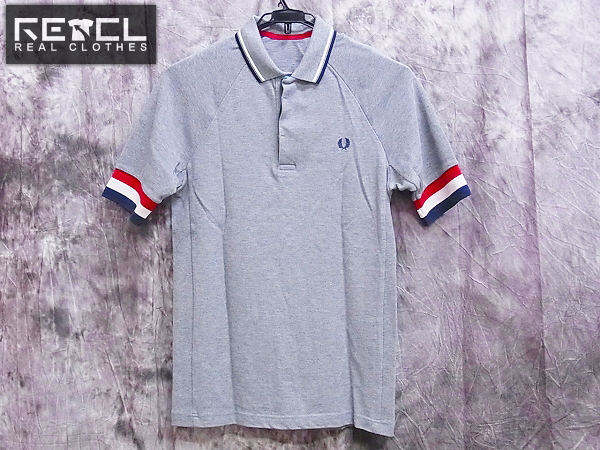 実際に弊社で買取させて頂いたFRED PERRY/フレッドペリー ボンバーカフピケポロシャツ