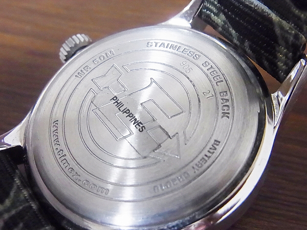 実際に弊社で買取させて頂いたTIMEX×HYSTERIC/EXPEDITION SCOUT METAL タイガーカモ 0262QG01の画像 5枚目