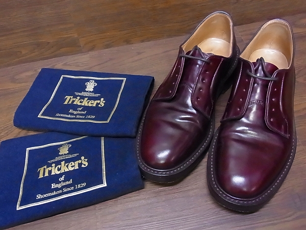 Trickers/トリッカーズ コードバン プレーントゥ M3616/7.5の買取実績 - ブランド買取専門店リアクロ