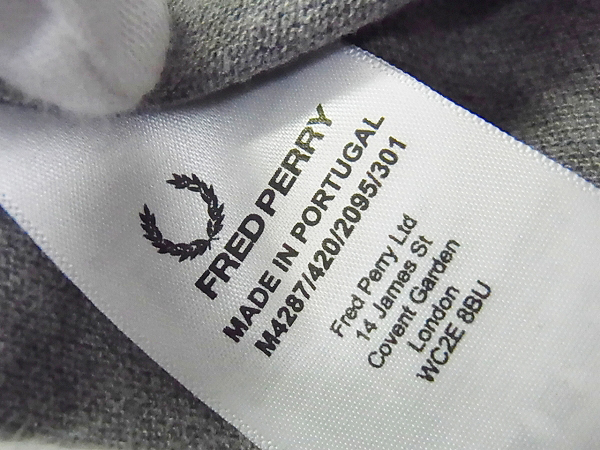 実際に弊社で買取させて頂いたFRED PERRY×BRADLEY WIGGINS Cycling Shirt ポロシャツ M4287/Sの画像 7枚目