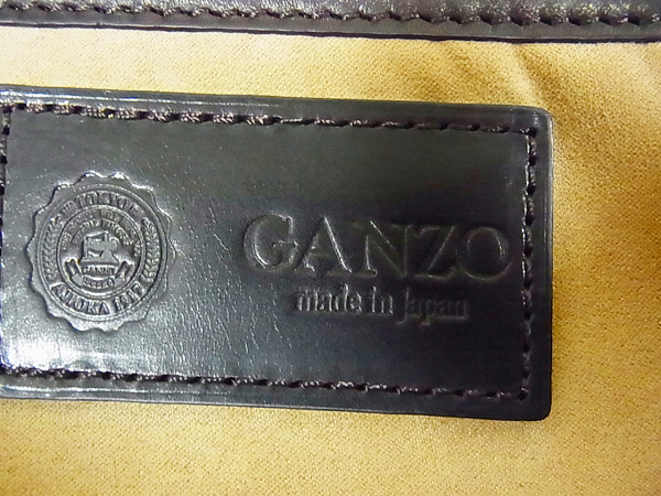 実際に弊社で買取させて頂いたGANZO/ガンゾ 2WAY レザー斜め掛け/ワンショルダーバッグの画像 6枚目