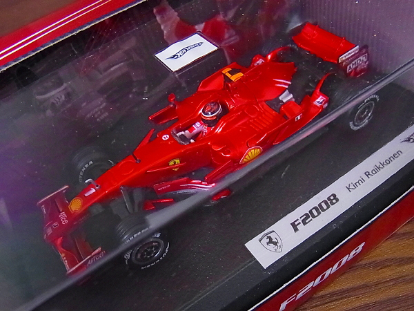 実際に弊社で買取させて頂いた未開封 Hot Wheels/ELITE F.マッサ/K.ライコネン他 1/43 9点の画像 1枚目