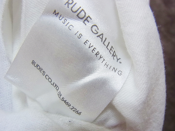 実際に弊社で買取させて頂いたRUDE GALLERY/ルードギャラリー15SS DEADMANS BLUES Tシャツ/4の画像 4枚目