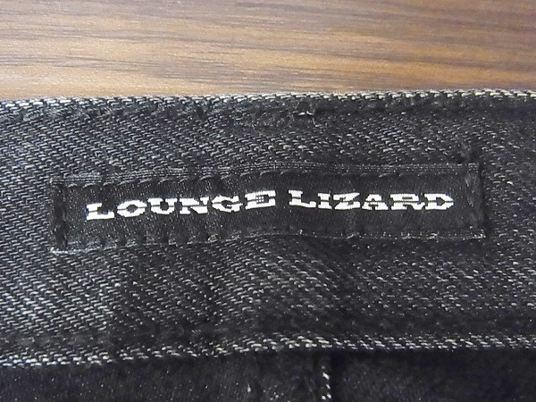 実際に弊社で買取させて頂いたLOUNGE LIZARD/ラウンジリザード デニムパンツ ボタンフライ 2の画像 2枚目