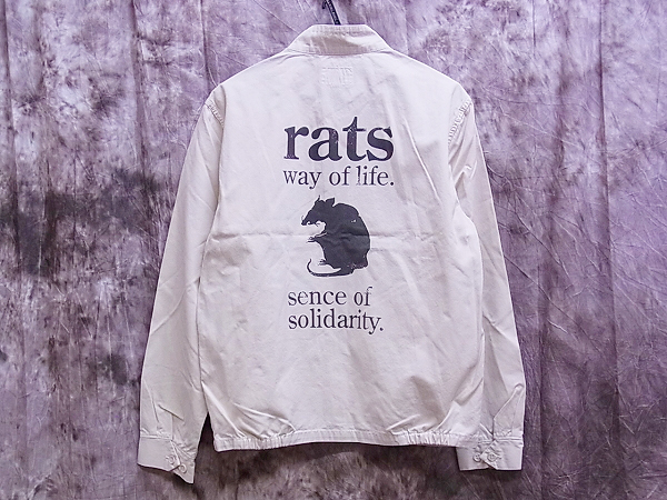 実際に弊社で買取させて頂いたRATS/ラッツ プリント スイングトップ/長袖ワークジャケット Lの画像 1枚目