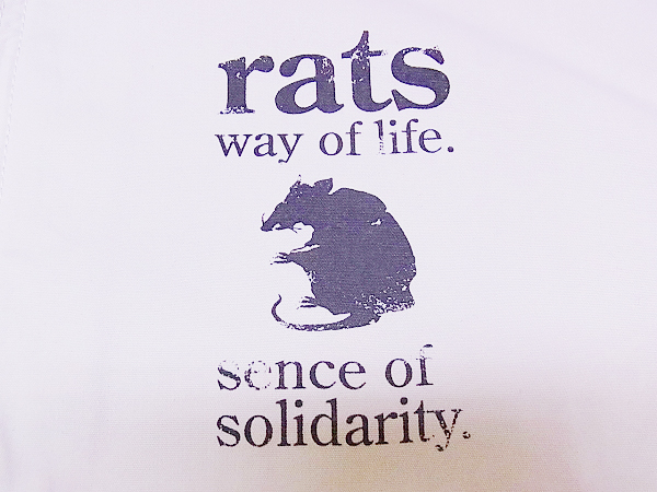 実際に弊社で買取させて頂いたRATS/ラッツ プリント スイングトップ/長袖ワークジャケット Lの画像 8枚目