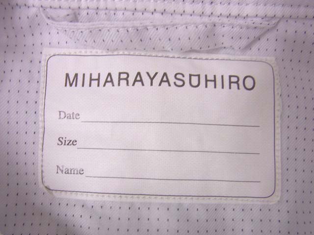 実際に弊社で買取させて頂いたMIHARAYASUHIRO/ミハラヤスヒロ フェイクネクタイ シャツ/Mの画像 2枚目