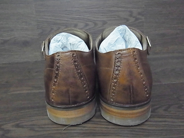 実際に弊社で買取させて頂いたCOLE HAAN/コールハーン CAMBRIDGE DOUBLE MONK/C12900/10Mの画像 2枚目