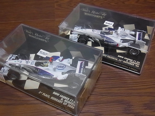 実際に弊社で買取させて頂いたミニチャンプス BMW SAUBER/ティレル フォード 他 10点セットの画像 5枚目