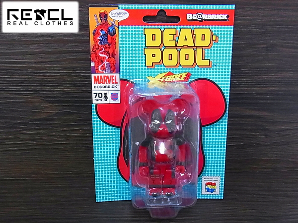 実際に弊社で買取させて頂いた[未使用]ベアブリック マーベル DEADPOOL/デットプール 100％