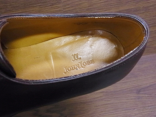 実際に弊社で買取させて頂いたJOHN LOBB/ジョンロブ NORWAY/ノルウェイ シューズ/革靴 6.5Eの画像 6枚目