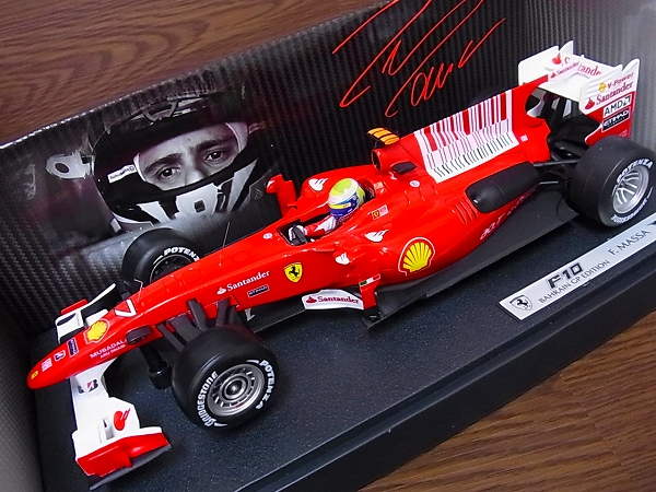 実際に弊社で買取させて頂いたHot Wheels フェラーリ F1 F10 BAHRAIN GP ED 2010 T6288 1/18の画像 1枚目