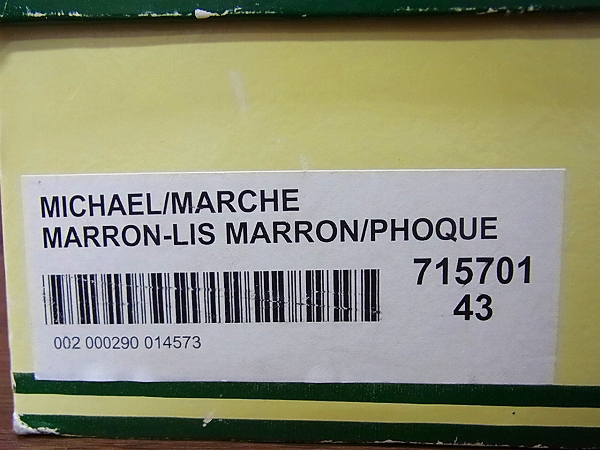 実際に弊社で買取させて頂いたパラブーツ MICHAEL MARCHE ポニー チロリアンシューズ 43の画像 1枚目