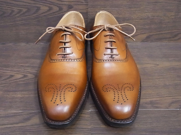 実際に弊社で買取させて頂いたCROCKETT&JONES/クロケット＆ジョーンズ 革靴/レザー5951/6.5の画像 1枚目