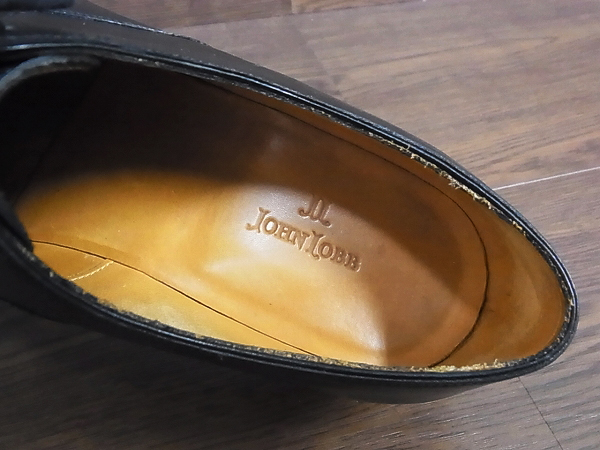 実際に弊社で買取させて頂いたJOHN LOBB/ジョンロブ フィリップ2 ストレートチップシューズ7Eの画像 6枚目