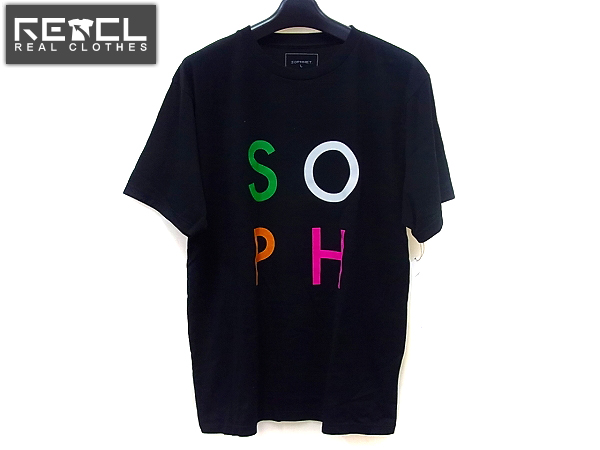 実際に弊社で買取させて頂いたSOPHNET/ソフネット 2016SS ロゴTシャツ/半袖 ブラック L